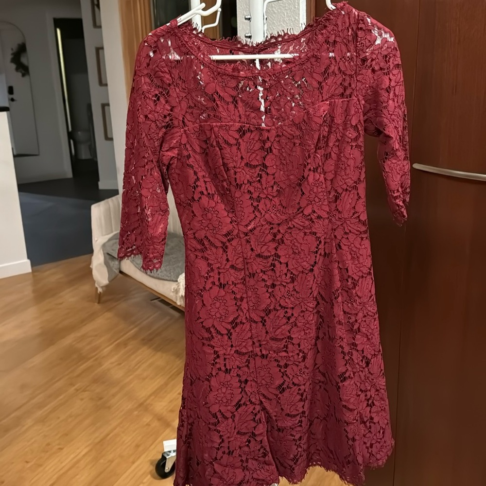 Eliza J lace cocktail dress